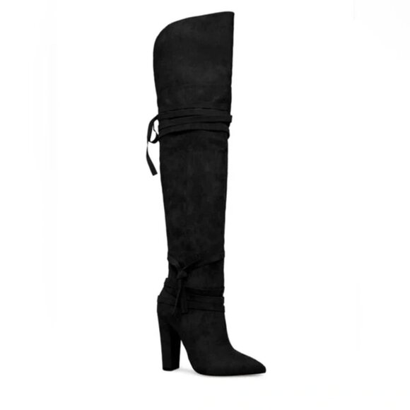 Shoe Dazzle Reese Thigh-High Boot - Picture 1 of 6